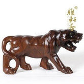 INPHIC-越南紅木工藝品木雕擺飾 7吋老虎生肖虎上山虎 升官招財